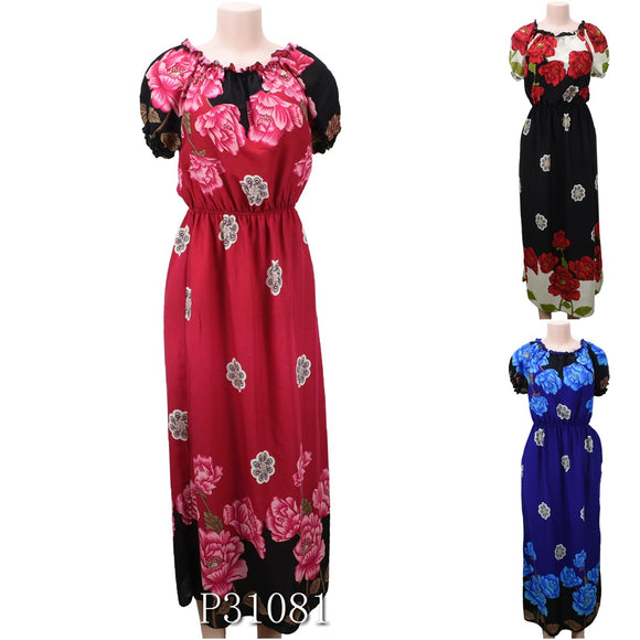 Wholesale Fashion Long Maxi Dresses Summer Sundresses - OPT FASHION WHOLESALE