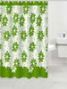 Floral Microfiber Fabric Shower Bath Curtain, 83003