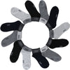 Wholesale 12 Pairs Lady Girls Ankle Socks Low Cut Assorted Colors S154 - OPT FASHION WHOLESALE