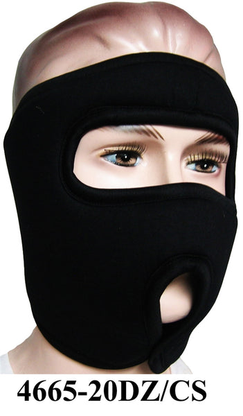 Military Type Ski Mask Black 4665 - OPT FASHION WHOLESALE