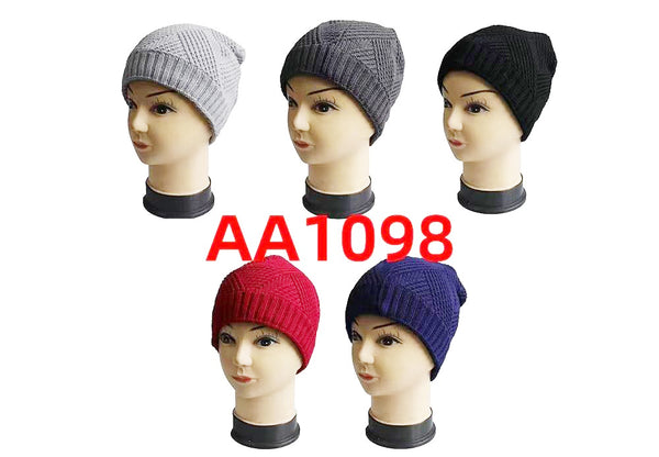 Beanie Knit Skully Hats AA1098