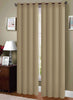 Double-Sided Matte Shading Cloth Grommet Top Window Curtain Panel, FF1016 - OPT FASHION WHOLESALE