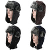 Wholesale Faux Fur Plain Trapper Aviator Trooper Hats H53088 - OPT FASHION WHOLESALE