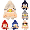 Kids Boys Girls Animal Winter Warm Hats Caps Fur Lining, H53222 - OPT FASHION WHOLESALE