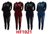 12 Sets of Outfits Gym Legging And Full Zip Jacket Top W/Hoodie Set HF1021