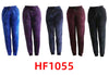 Lady Winter Warm Solid Color Velvet Pants Lining Leggings HF1055