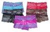 Wholesale Lady Lace Shortie Panty Boyshorts, HF630 - OPT FASHION WHOLESALE
