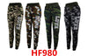 Lady Winter Warm Solid Pants Leggings Camo Love Fur Lining HF980
