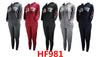 Fur Lining Women Sweatsuit Set Hoodie and Legging Pants Sport Suits Tracksuits HF981