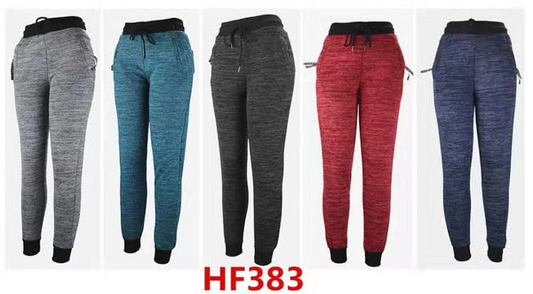 Lady Girl Winter Warm Solid Pants Leggings Fur Lining HF383 - OPT FASHION WHOLESALE