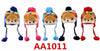Kids Boys Girls Animal Winter Warm Hats Caps Fur Lining W/Earflap AA1011 - OPT FASHION WHOLESALE