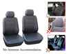 Mazda 3 (4-Door) 3 (5-Door) 6 CX-3 CX-5 2 Front Bucket Vinyl Leather Car Seat Covers - OPT FASHION WHOLESALE