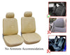 Dodge Charger Durango Journey Dart 2 Front Bucket Vinyl Leather Car Seat Covers - OPT FASHION WHOLESALE