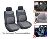 Honda Fit HR-V Pilot Civic CR-V Odyssey Accord 2 Front Bucket Fabric Car Seat Covers - OPT FASHION WHOLESALE