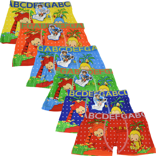 Wholesale Kids Boys Boxer Briefs Panty Underwear, U14158 - OPT FASHION WHOLESALE