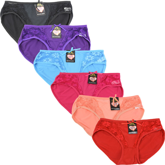 Wholesale Lady Panties W/Lace, U14160 - OPT FASHION WHOLESALE