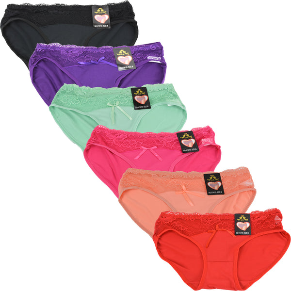 Wholesale Lady Panties W/Lace, U14165 - OPT FASHION WHOLESALE