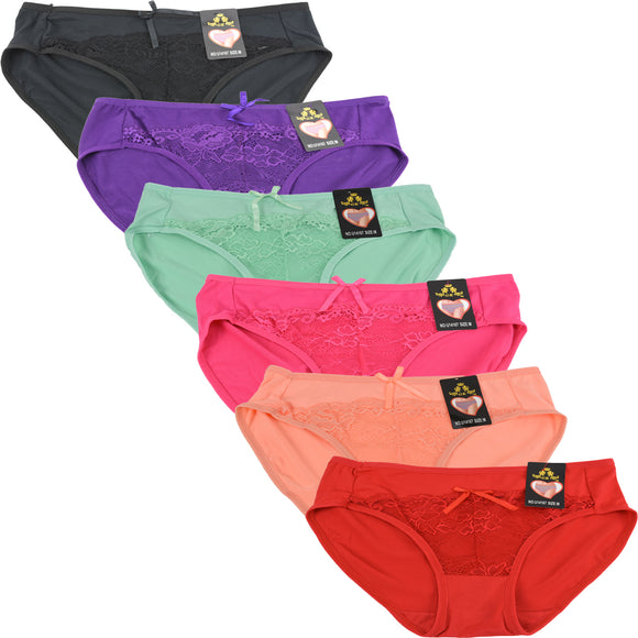 Wholesale Lady Panties W/Lace, U14167 - OPT FASHION WHOLESALE