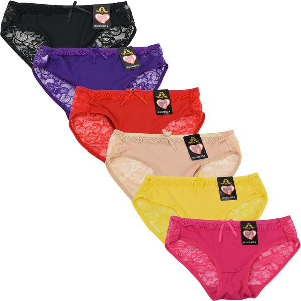 Wholesale Lady Panties W/Lace, U14169 - OPT FASHION WHOLESALE