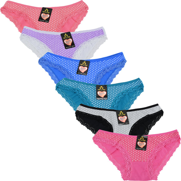 Wholesale Lady Panties W/Lace, U14189 - OPT FASHION WHOLESALE