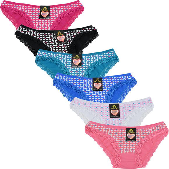 Wholesale Lady Panties W/Lace, U14190 - OPT FASHION WHOLESALE