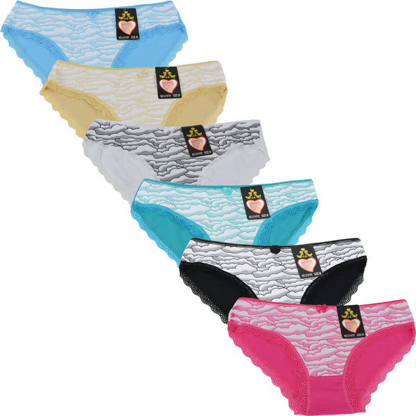 Wholesale Lady Panties W/Lace, U14191 - OPT FASHION WHOLESALE