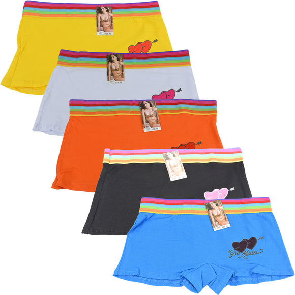 Wholesale Lady Shortie Panty Boyshorts, U16021 - OPT FASHION WHOLESALE