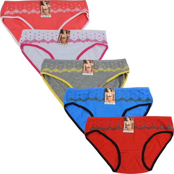 Wholesale Lady Cotton Panties, U16034 - OPT FASHION WHOLESALE