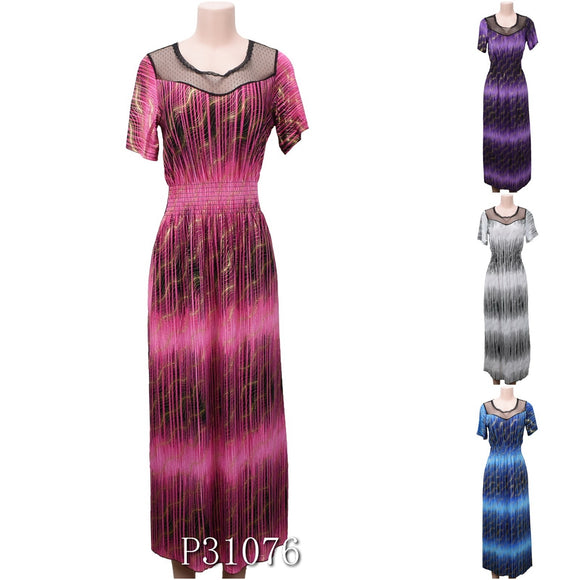 NYC Wholesale Fashion Long Maxi Dresses Summer Sundresses, P31076 - OPT FASHION WHOLESALE