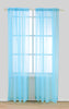 Elegance Sheer Voile Rod Pocket Window Curtain Panel, 81010 - OPT FASHION WHOLESALE