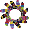 Wholesale 12 Pairs Lady Girls Ankle Socks Low Cut Assorted Colors S18354 - OPT FASHION WHOLESALE
