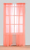 Elegance Sheer Voile Rod Pocket Window Curtain Panel, 81010 - OPT FASHION WHOLESALE
