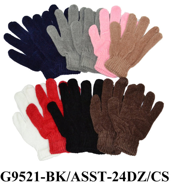 Chenille Magic First Quality Gloves G9521 - OPT FASHION WHOLESALE