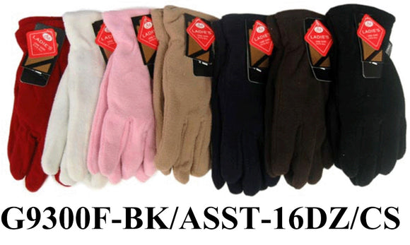 Lady Fleece Insulation High Quality Gloves Elastic G9300F - OPT FASHION WHOLESALE
