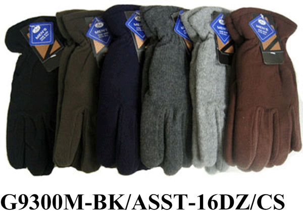 Men Fleece Insulation High Quality Gloves Elastic G9300M - OPT FASHION WHOLESALE