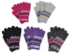 Chevron Zig Zag Wool Fashion Gloves GSH0802 - OPT FASHION WHOLESALE