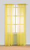 Elegance Sheer Voile Rod Pocket Window Curtain Panel, 81010 - OPT FASHION WHOLESALE