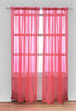Elegance Sheer Voile Rod Pocket Window Curtain Panel, 81010 - OPT FASHION WHOLESALE