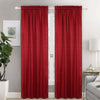 Embossed Lined And Interlined Rod Pocket Window Curtain Panel, 81002 - OPT FASHION WHOLESALE