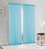 Elegance Sheer Rod Pocket Window Curtain Panel, FF1008 - OPT FASHION WHOLESALE
